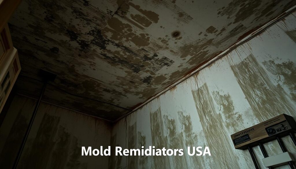 Mold growth environmental factors