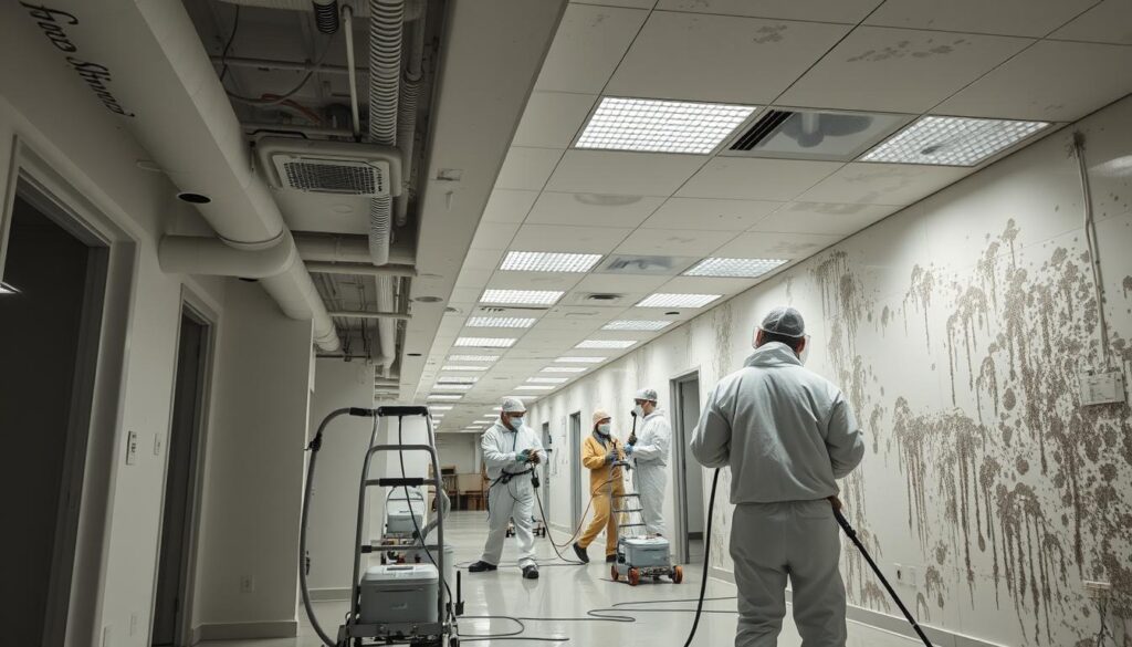 Professional mold abatement