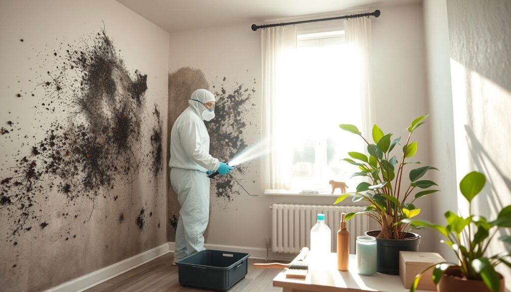 black mold remediation