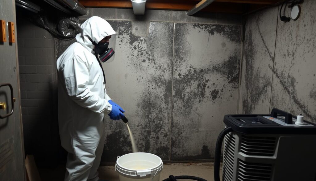 toxic mold removal safety