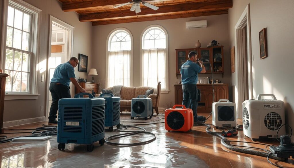 water damage restoration