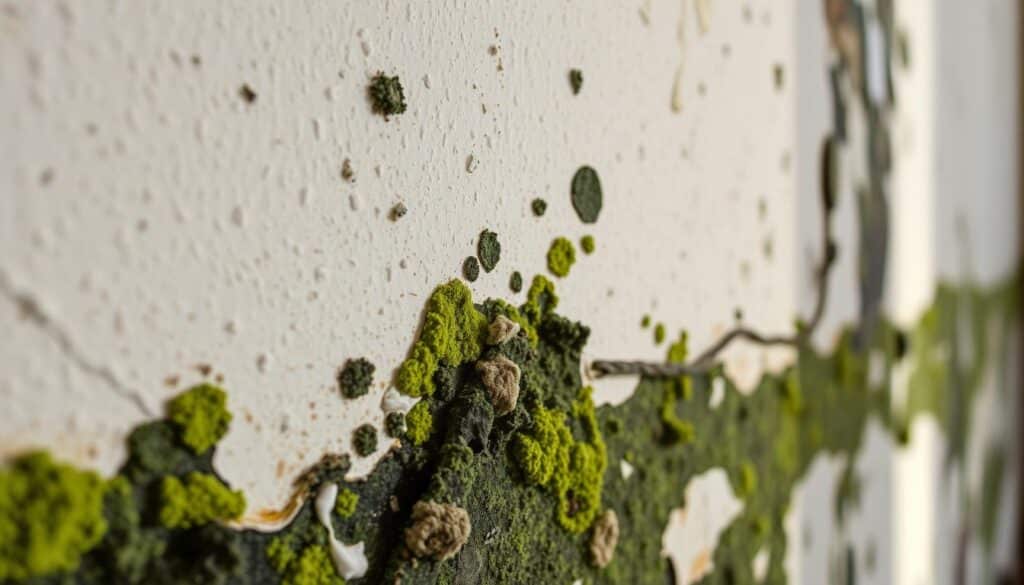 Mold on wall