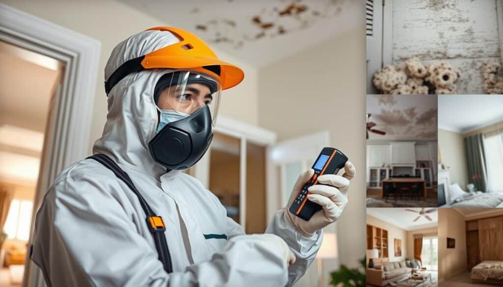 Professional mold assessment