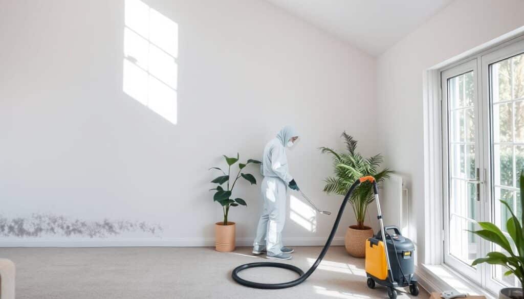 Residential mold removal