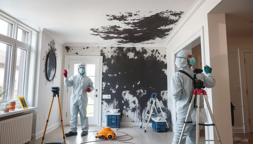 black mold removal service