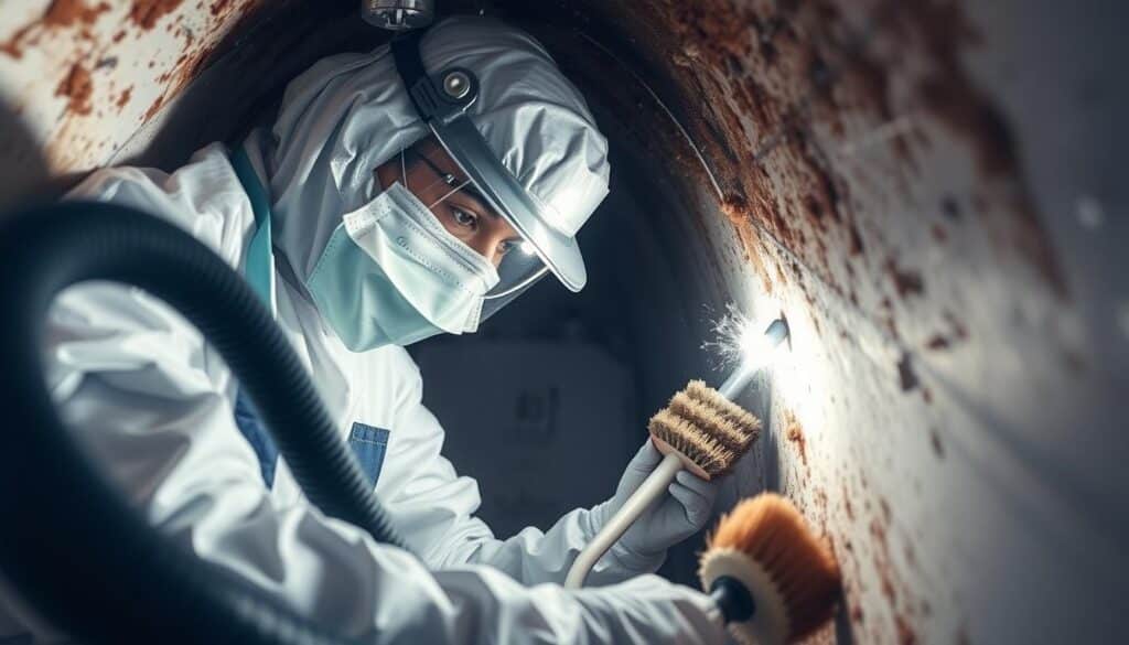 mold air duct cleaning